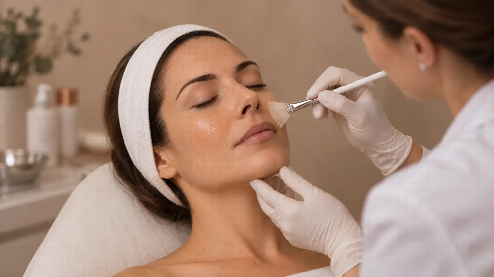 Peeling químico facial